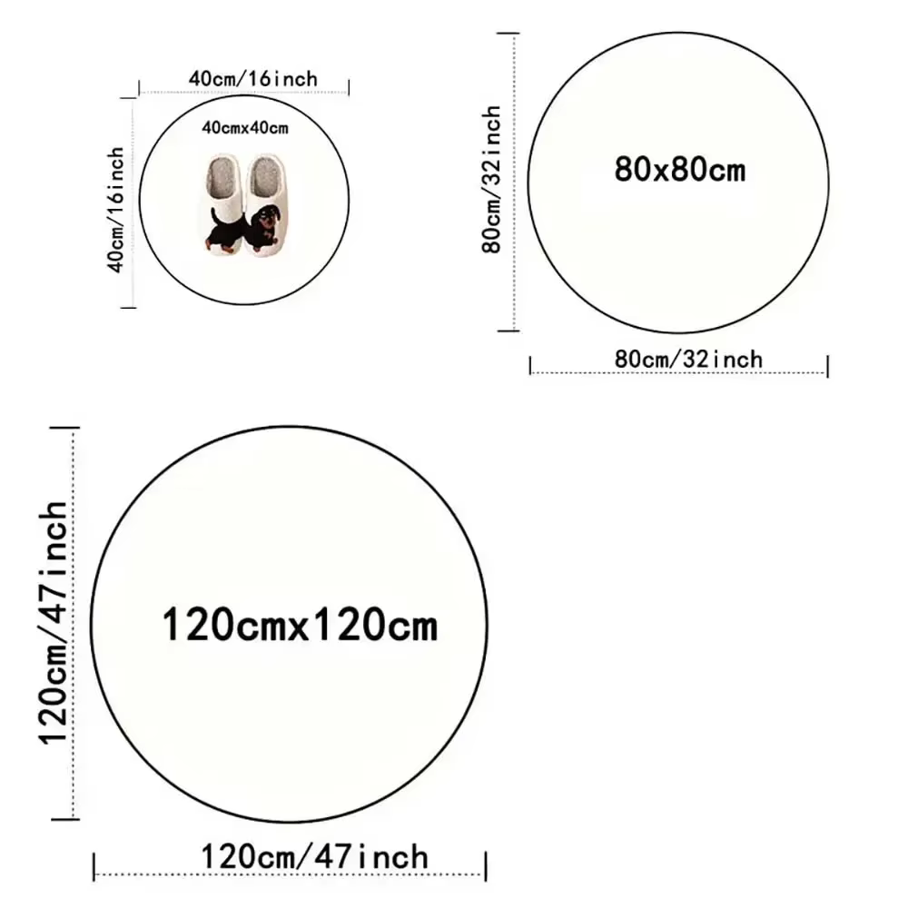 Tapis rond de Runes occultes magiques