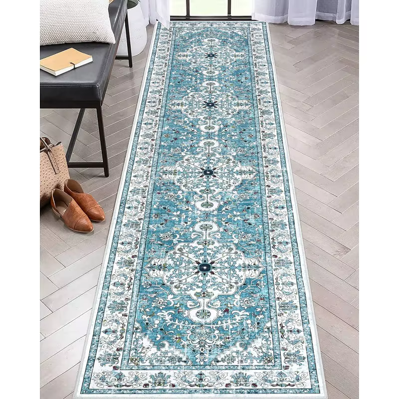 Tapis de couloir Boho, Style ethnique Vintage