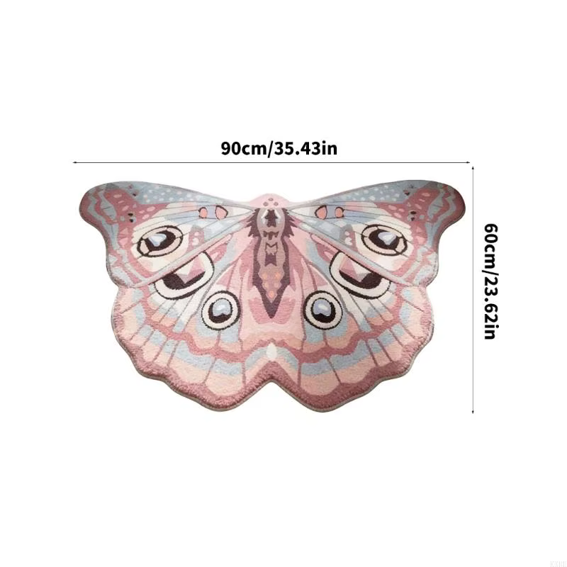 Tapis imprimé papillon