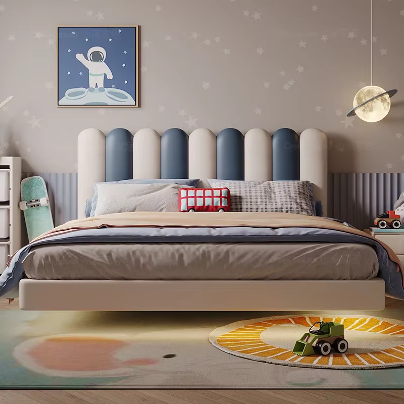 Lit de maison pour chambre de garçon