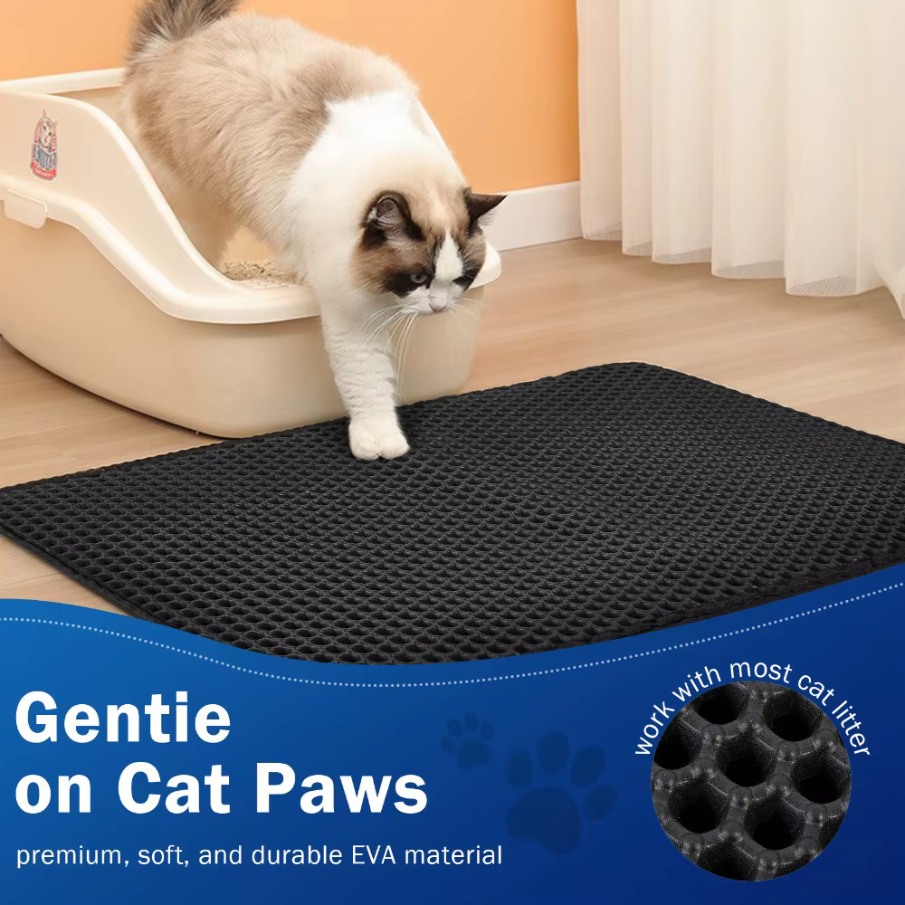 Tapis de litière pour chat