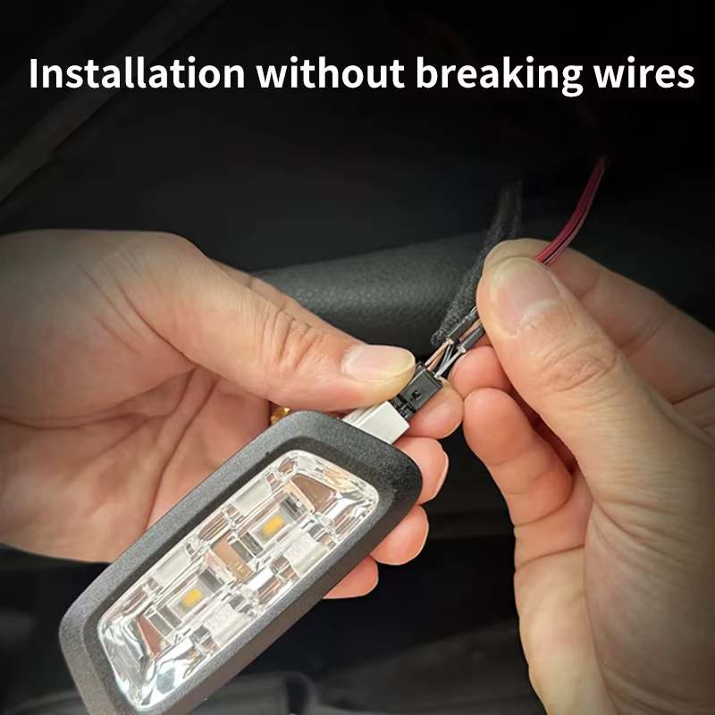 Éclairage de coffre de voiture à haute luminosité, éclairage d'ambiance, décoration intérieure, bande lumineuse LED sans fil, détection automatique, éclairage de hayon