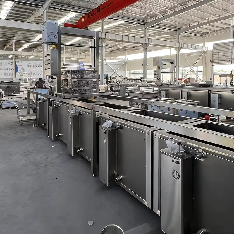 Four de cuisson continu pour viande braisée (bœuf, mouton, poulet) – Équipement industriel de cuisson en tunnel pour usine alimentaire – Personnalisable