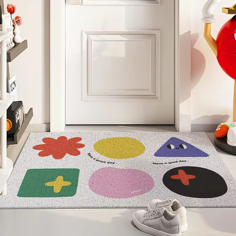 Tapis d'extérieur en polymère pour porte d'entrée