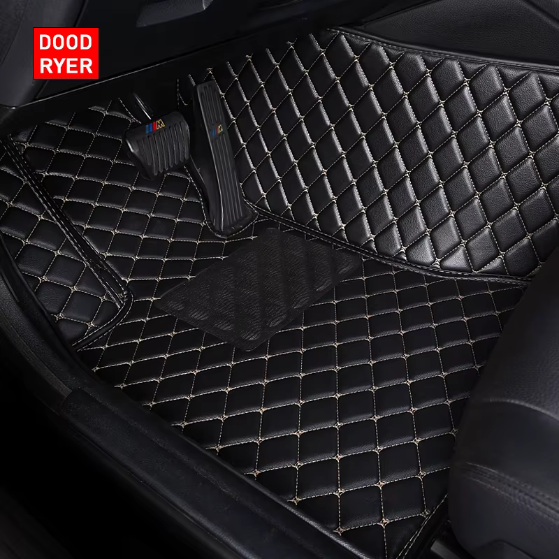 DOODRworking-Tapis de sol de voiture personnalisés, tapis automatiques DS3, accessoires de repose-pieds