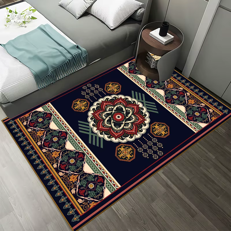 Tapis persan rétro pour salon et chambre à coucher