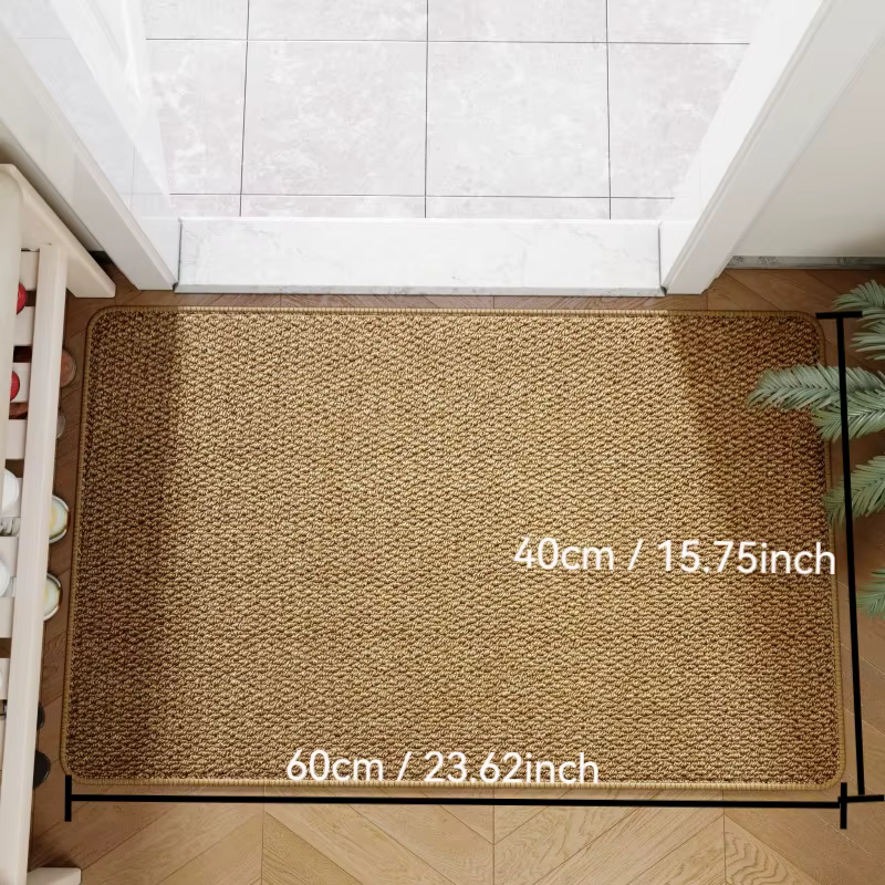 Tapis d'Extérieur en Faux Jute
