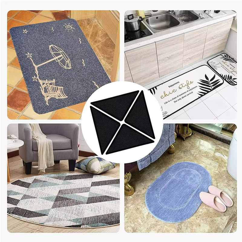 1-3 ensembles d'autocollants antidérapants pour tapis