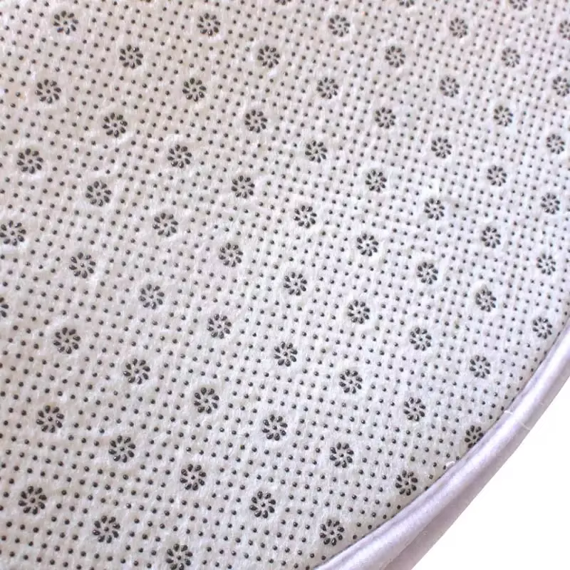 Tapis Rond Personnalisé Antidérapant