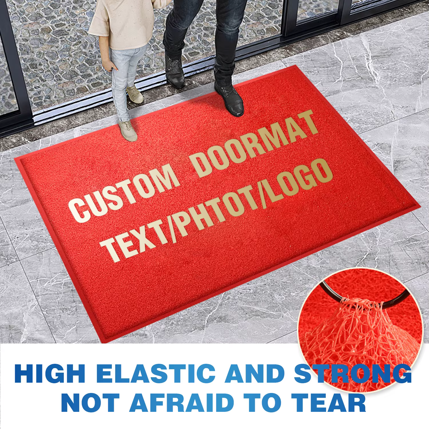 Tapis de bienvenue personnalisé pour entreprise