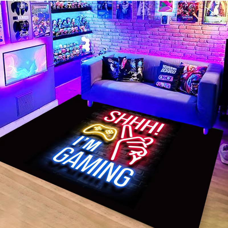 Tapis de jeu 3D pour chambre de garçon