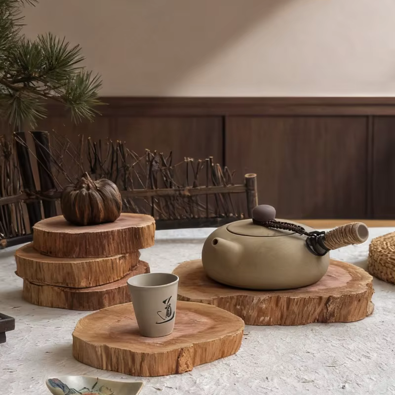 Tapis de cuisinière en bois de rose