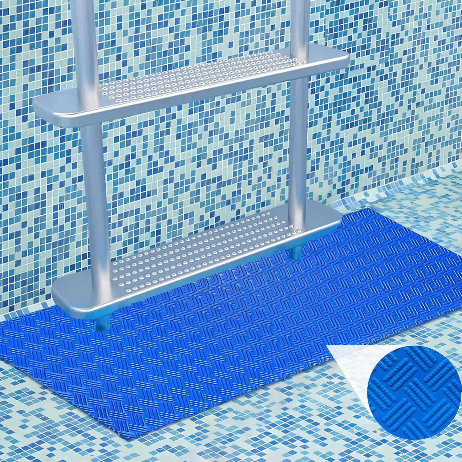 Tapis d'échelle de piscine
