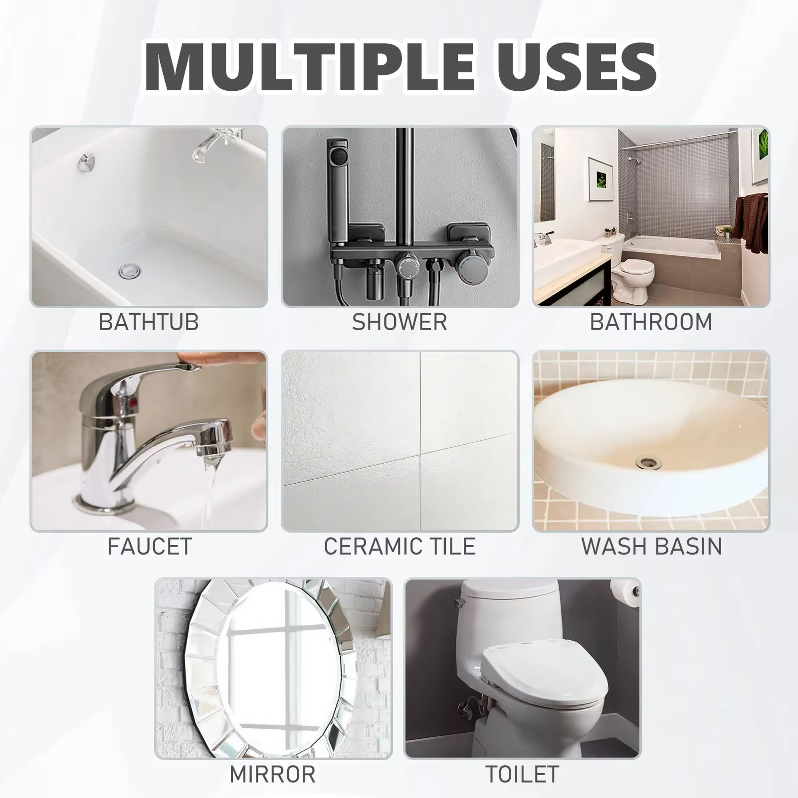 Spray Nettoyant pour Carrelage, Détachant pour Carreaux Céramiques, Nettoyant et Polissant pour Sols en Céramique, Réparateur de Rayures pour Marbre, Liquide Nettoyant pour Carreaux en Porcelaine