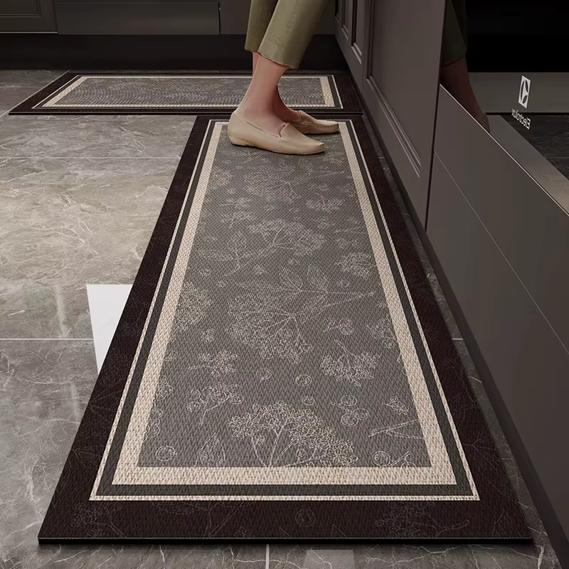 Tapis de cuisine VIKAMA en velours cristal