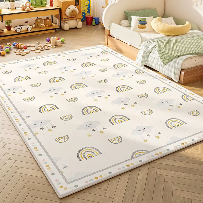 Tapis de salon antidérapant imperméable résistant à l'usure