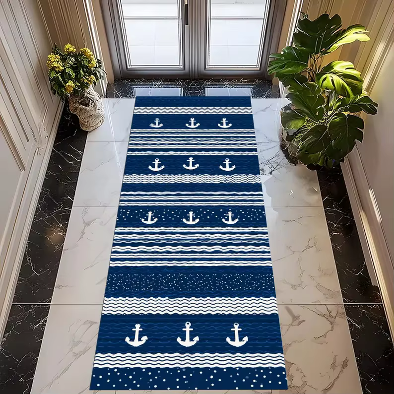 Tapis de couloir d'ancre nautique