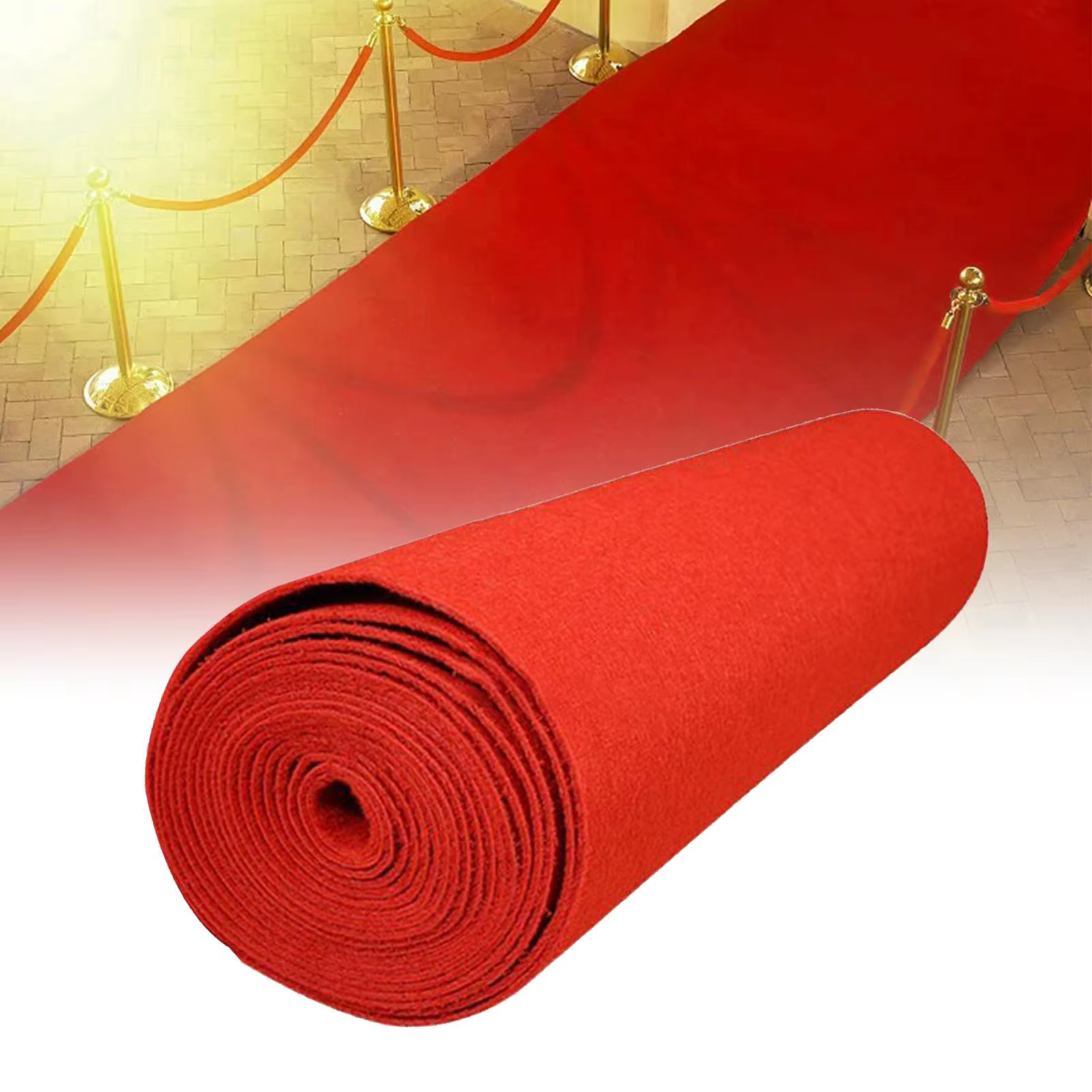 Tapis rouge antidérapant