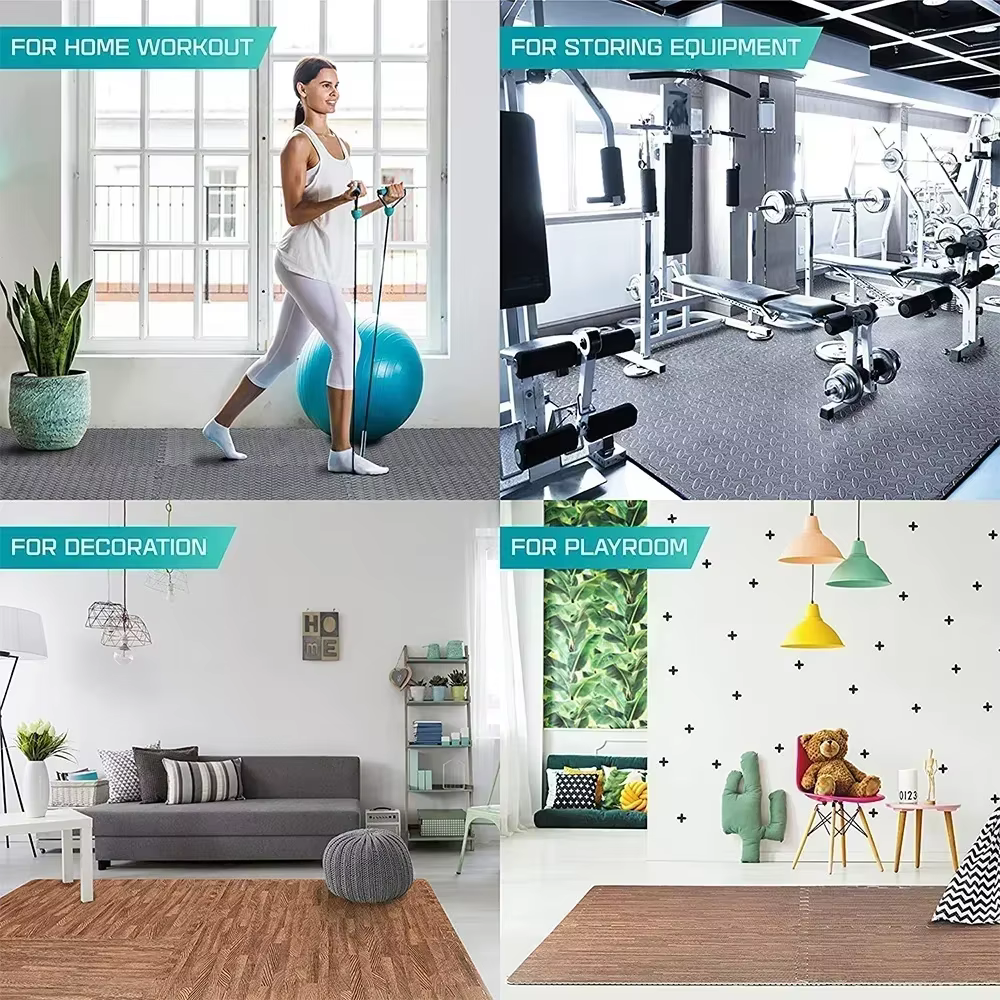 Tapis de Fitness Puzzle 4 ~ 20 pièces