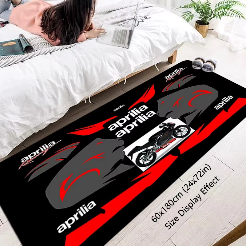VIKAMA Tapis de course de moto – Tapis de sol antidérapant pour entrée