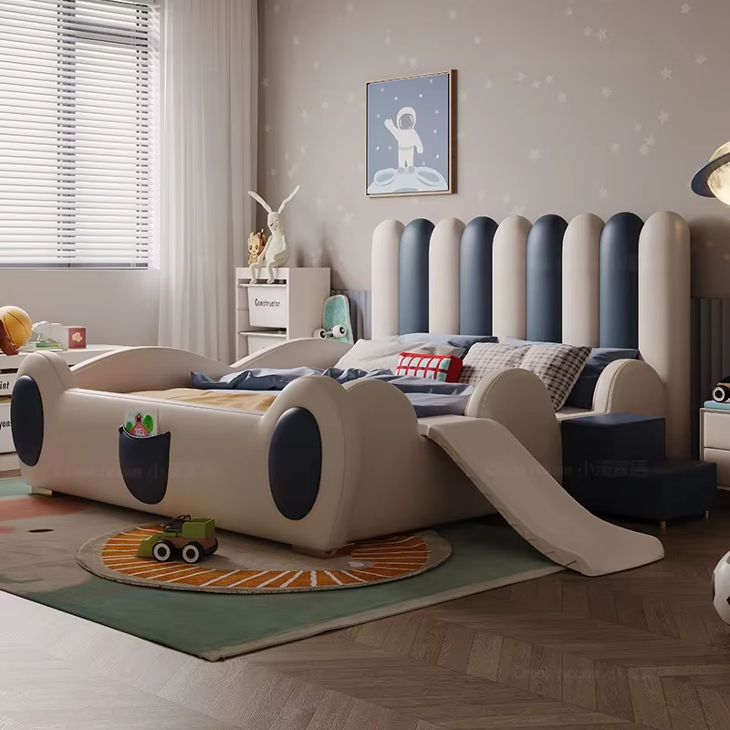 Lit de maison pour chambre de garçon