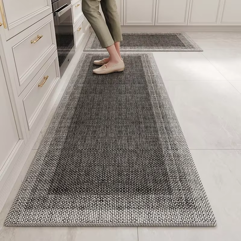 Tapis de sol de cuisine, tapis de décoration pour la maison, tapis de zone, tapis de sol résistants à l'usure, tapis de cuisine