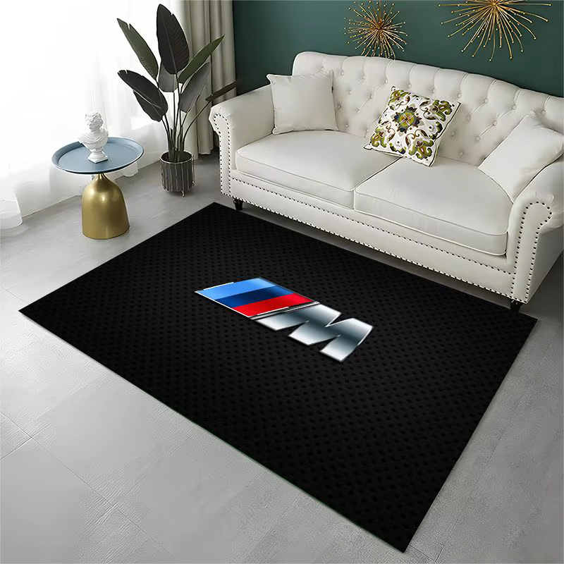 Tapis antidérapant rétro Racing Car B-BMW pour salon