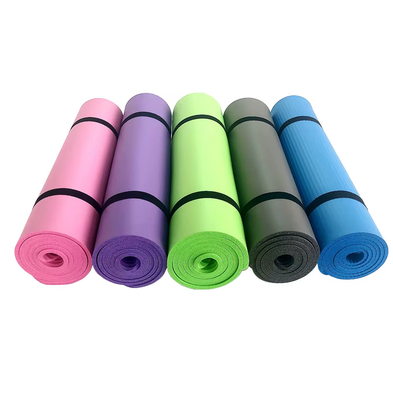 Tapis de Yoga antidérapant de 1CM d'épaisseur