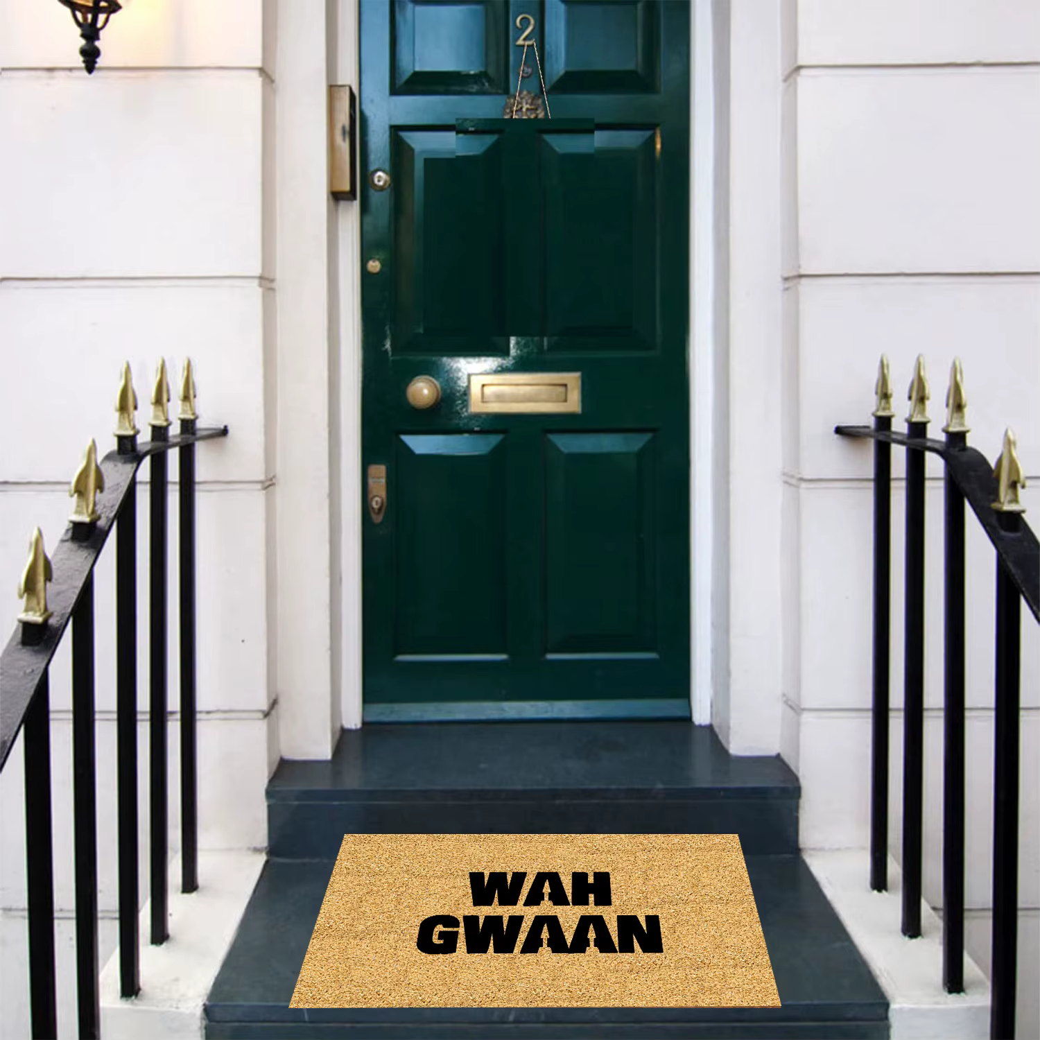 Wah Gwaan paillasson drôle tapis extérieur intérieur porche