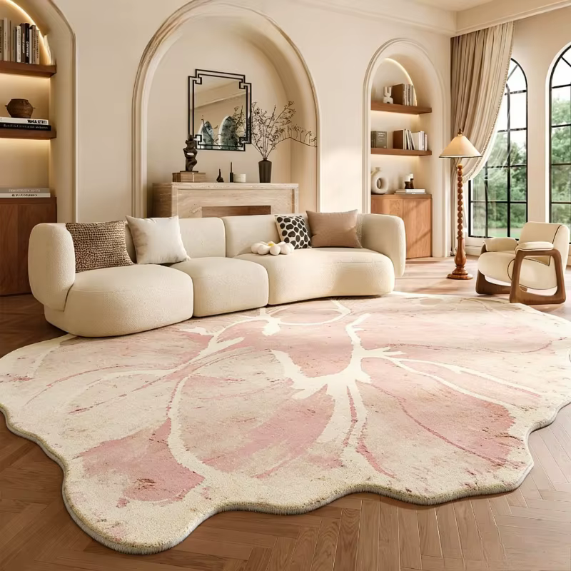Tapis de style moderne pour chambre à coucher