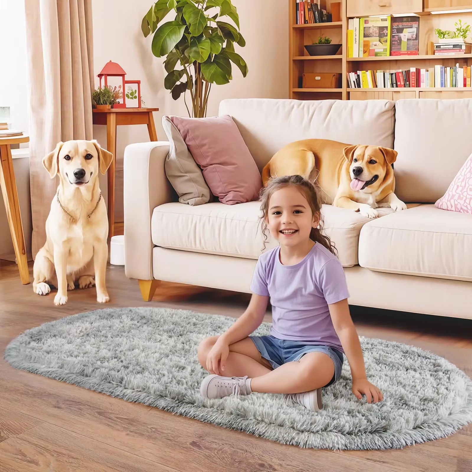 VIKAMA – tapis polaire Simple et doux