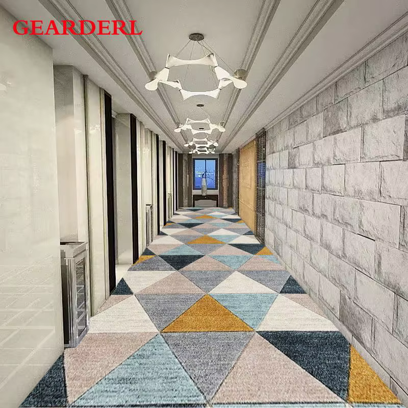 Tapis long de couloir de ménage moderne