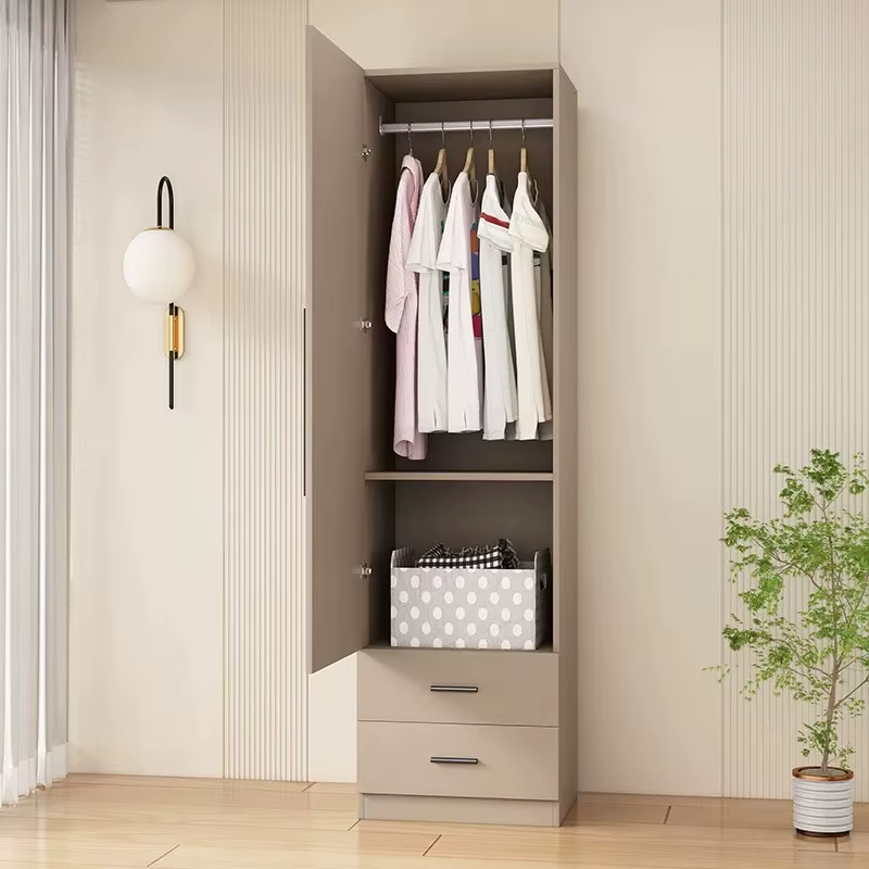 Armoire d'angle économique pour chambre à coucher