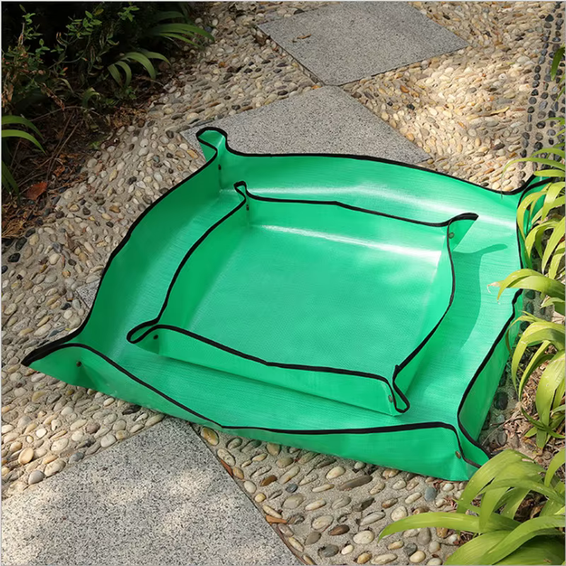 Tapis de plantation pliable pour plantes de jardinage