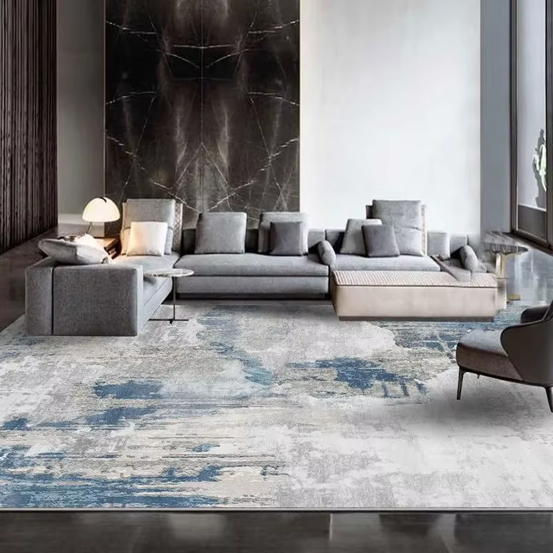 Tapis de sol lavable pour décoration de salon