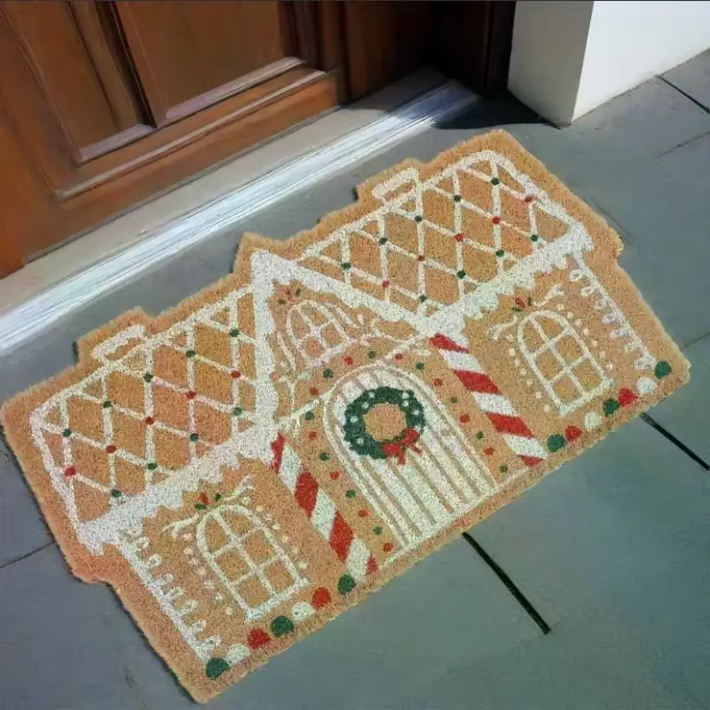 Paillasson de noël Imitation cachemire