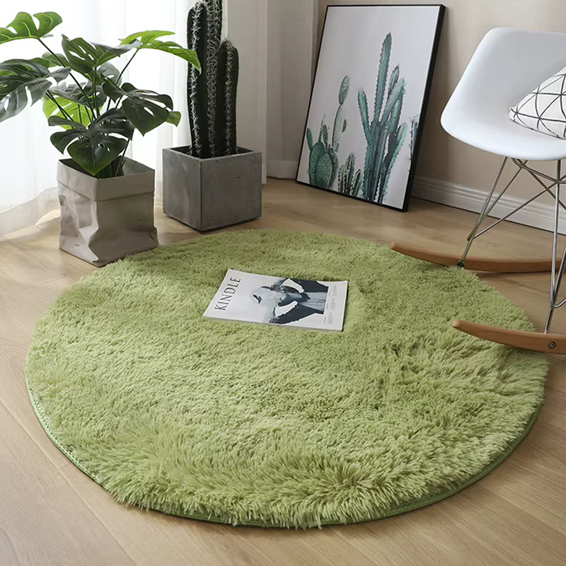 Tapis en laine moelleux
