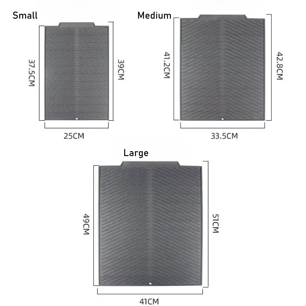 Tapis de drainage pour vaisselle