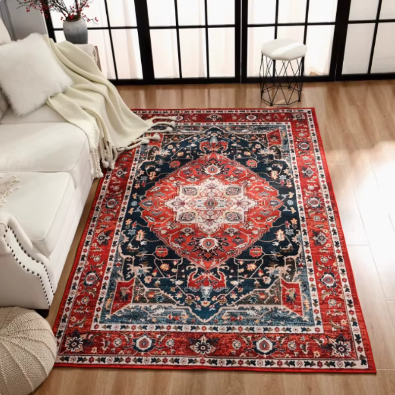 Tapis de Style rétro américain pour chambre à coucher