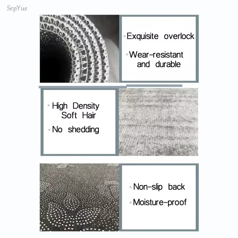 Tapis ethnique vintage VIKAMA - Antidérapant et durable